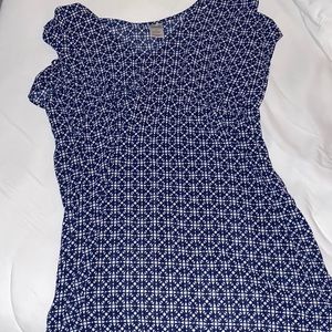 NEW Merona Navy Patterned Swimsuit Coverup